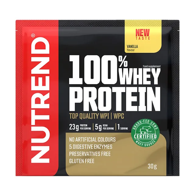 NUTREND 100% Whey protein vanilka 30 g