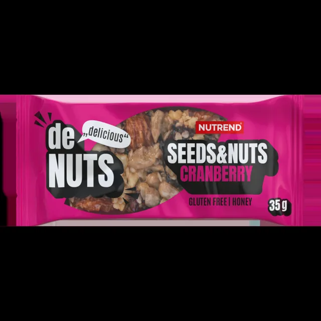 Nutrend DeNuts Seeds&Nuts Cranberries+Honey 35 g