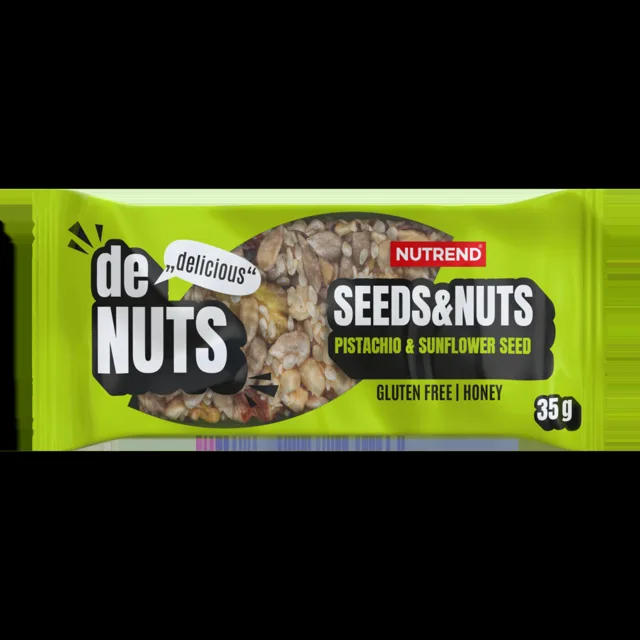 Nutrend DeNuts Seeds&Nuts Pistachio+Sunflower Seed+Honey 35 g