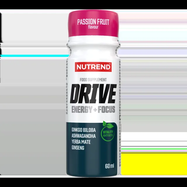 Nutrend Drive Energy+Focus 60 ml passion fruit