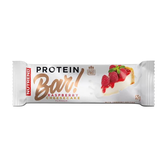 NUTREND Protein bar malinový cheesecake tyčinka 55 g