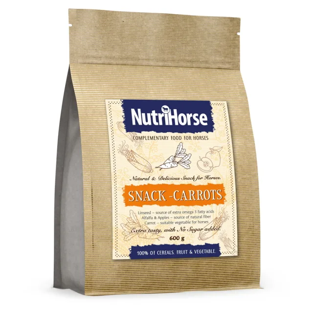 NUTRI HORSE Snack-Carrot pamlsek pro koně 600 g