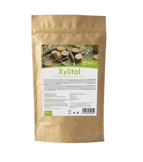 Nutricius Xylitol Březový cukr 500 g