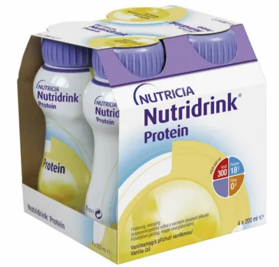 NUTRIDRINK PROTEIN S PŘÍCHUTÍ VANILKOVOU POR SOL 4X200ML