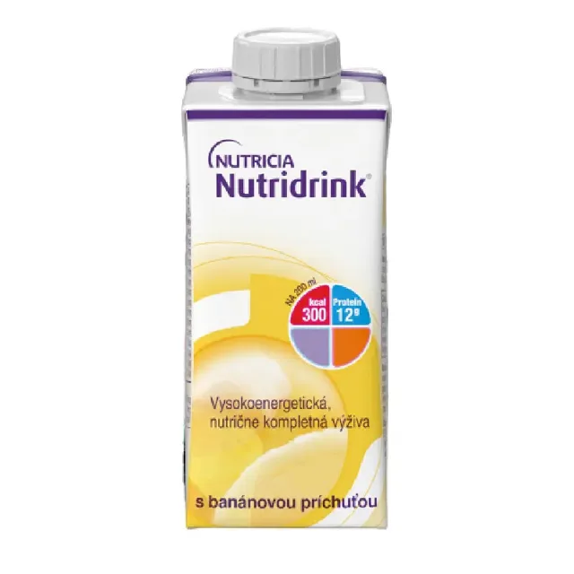 NUTRIDRINK S PŘÍCHUTÍ BANÁNOVOU POR SOL 24X200ML