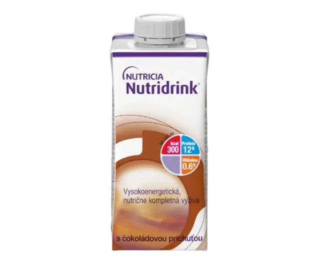 NUTRIDRINK S PŘÍCHUTÍ ČOKOLÁDOVOU POR SOL 24X200ML