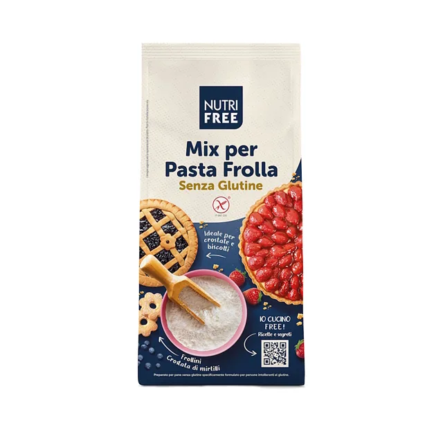 NUTRIFREE Mix per Pasta Frolla bezlepková směs na pečení 1 kg