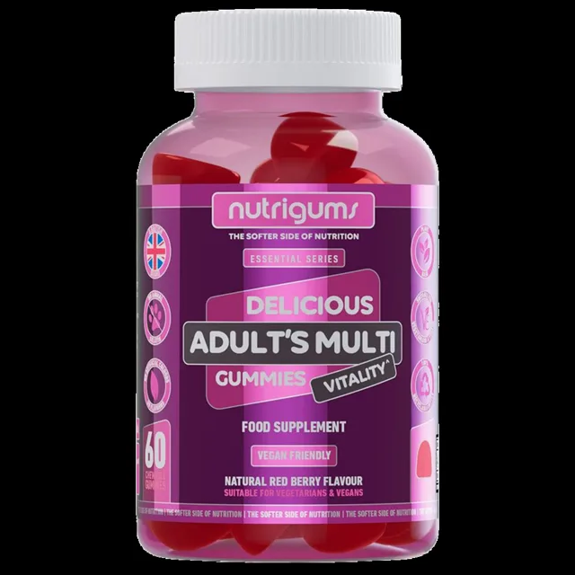 Nutrigums Adults Multi 60 želé - lesní ovoce