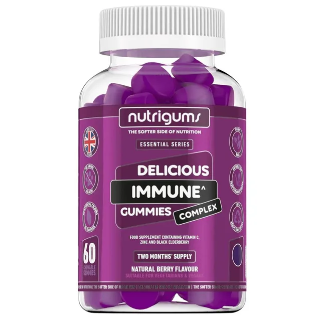 Nutrigums Immune Complex, podpora imunitniho systému, 60 želé bonbónů