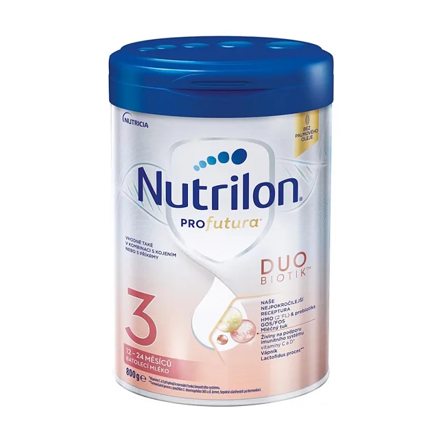 NUTRILON 3 Profutura Duobiotik Batolecí mléko od 12-24 měsíců 800 g