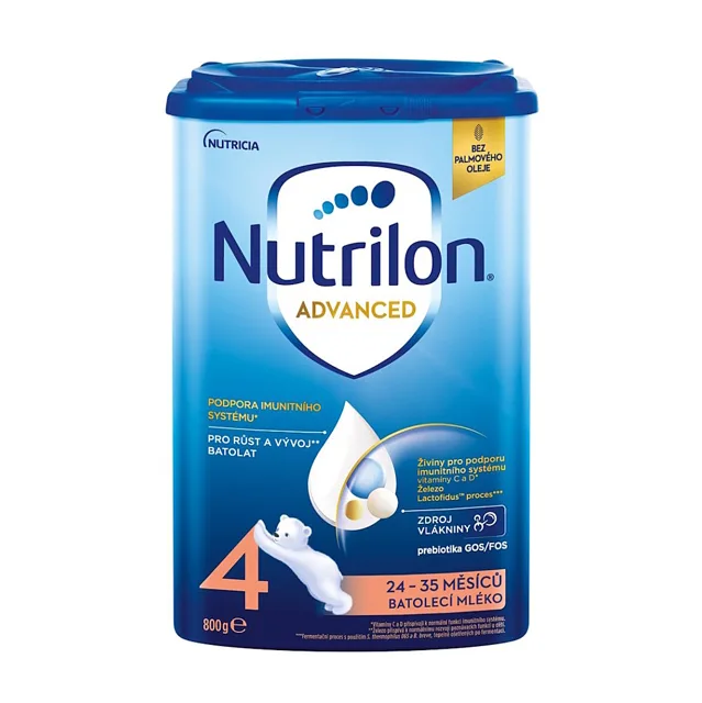 NUTRILON 4 Advanced Batolecí mléko od 24 - 35 měsíců 800 g