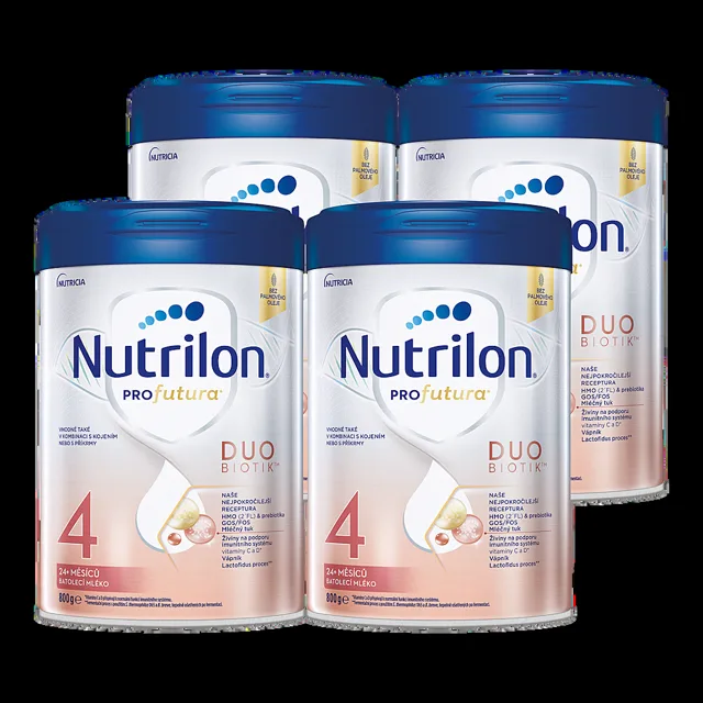 NUTRILON 4 Profutura Duobiotik batolecí mléko od ukončeného 24. měsíce 4 x 800 g