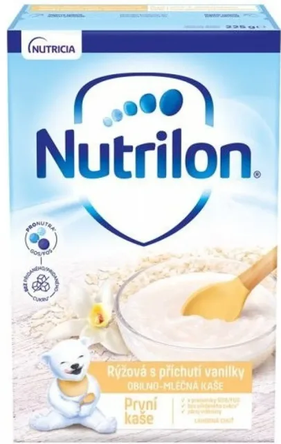 Nutrilon První rýžová s příchutí vanilky 225 g