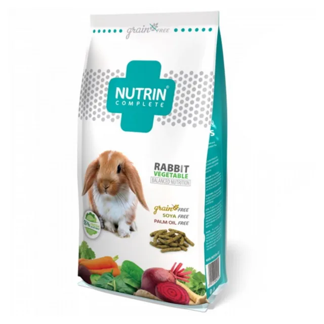 NUTRIN Complete Grain Free králík vegetable 1500 g