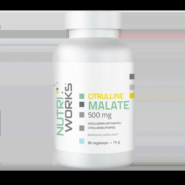 NutriWorks Citrulline Malate 500mg - 90 kapslí