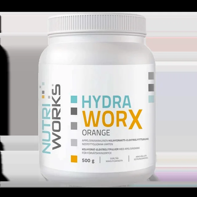 NutriWorks Hydra Worx 500g - pomeranč