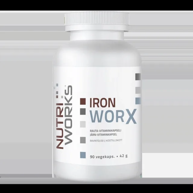 NutriWorks Iron Works - 90 kapslí