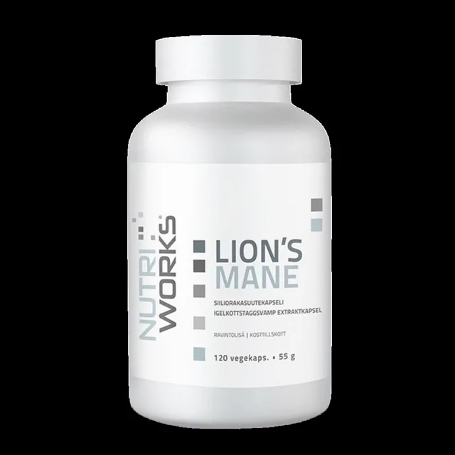 NutriWorks Lion´s Mane - 120 kapslí