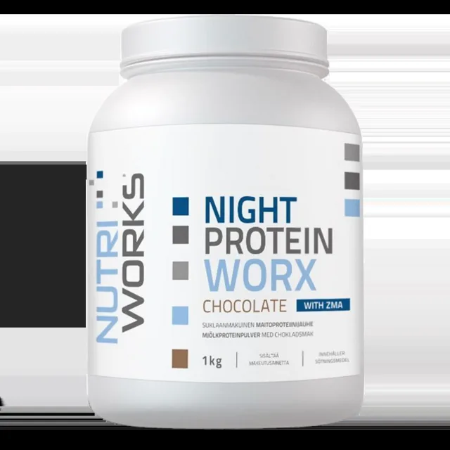 NutriWorks Night Protein Worx 1kg - čokoláda