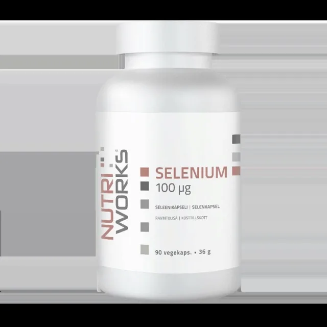 NutriWorks Selenium 100µg - 90 kapslí