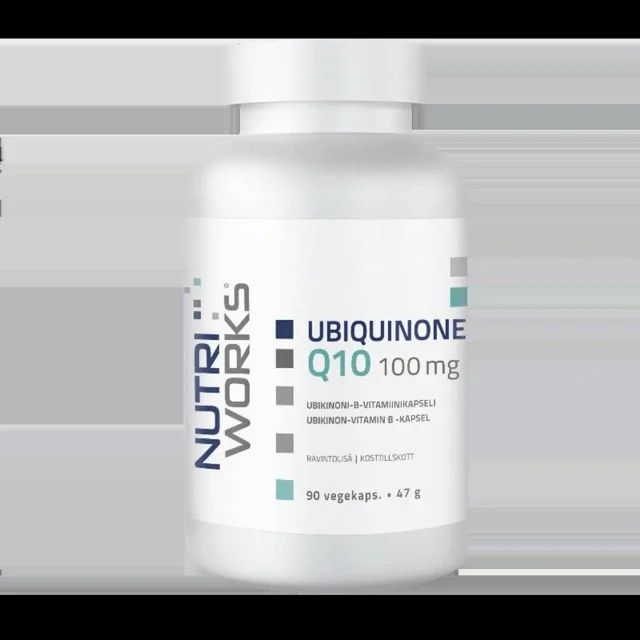 NutriWorks Ubiquinone Q10 100mg - 90 kapslí