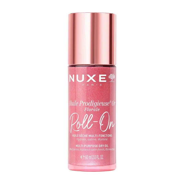 Nuxe Huile Prodigieuse Floral multifunkční třpytivý suchý olej s květinovou vůní roll-on ikonický třpytivý suchý olej s květinovou vůní 60 ml