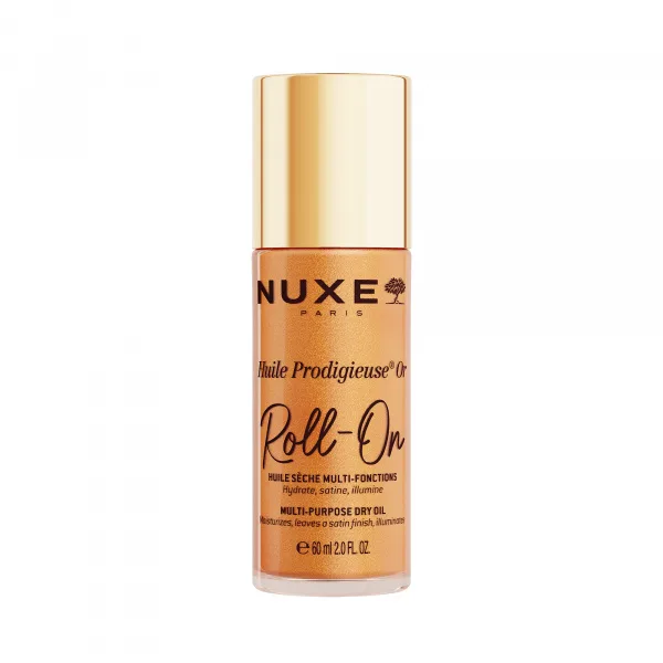 Nuxe Huile Prodigieuse® Roll-on multifunkční třpytivý suchý olej multifunkční třpytivý suchý olej 60 ml
