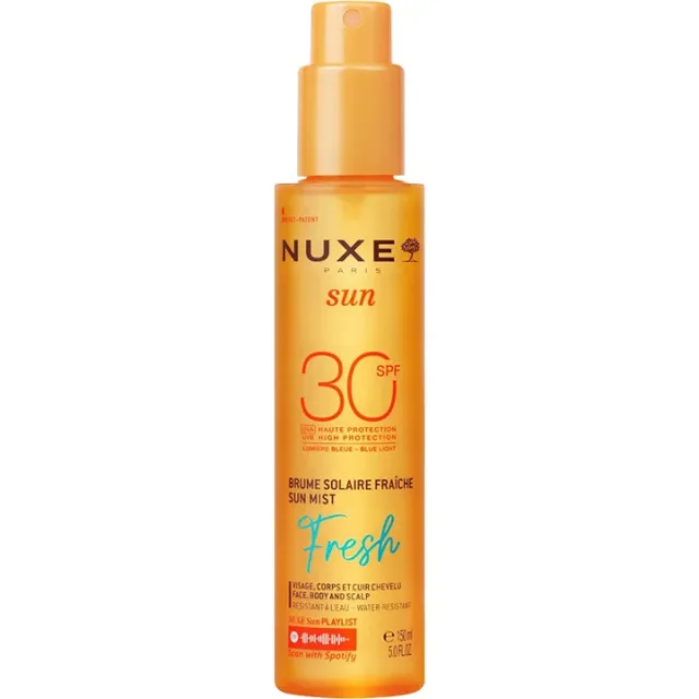 Nuxe Ochranný sprej na obličej, tělo a pokožku hlavy SPF 30 Fresh Sun Mist 150 ml