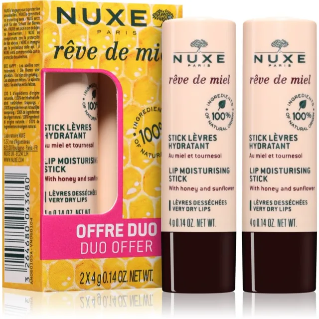 Nuxe Rêve de Miel Duo balzám na rty
