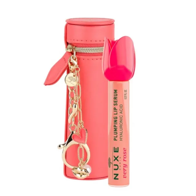 Nuxe Sérum pro objem rtů s obalem Very Rose Plumping Lip Serum 8 ml