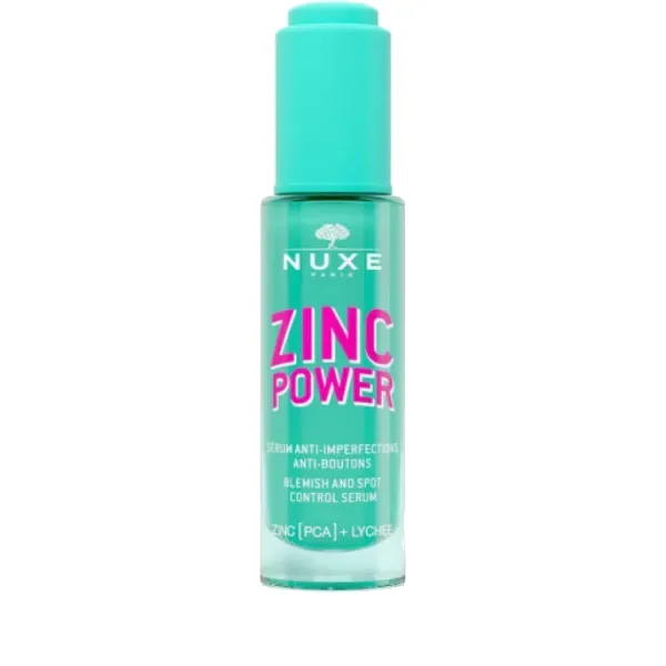 Nuxe Sérum proti nedokonalostem pleti Zinc Power (Blemish and Spot Control Serum) 30 ml