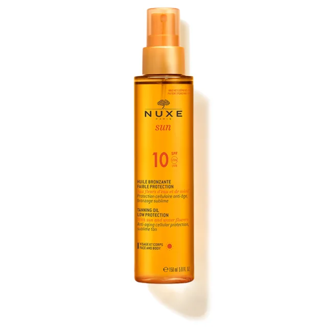 Nuxe Sun Bronzující Olej Spf10 150ml