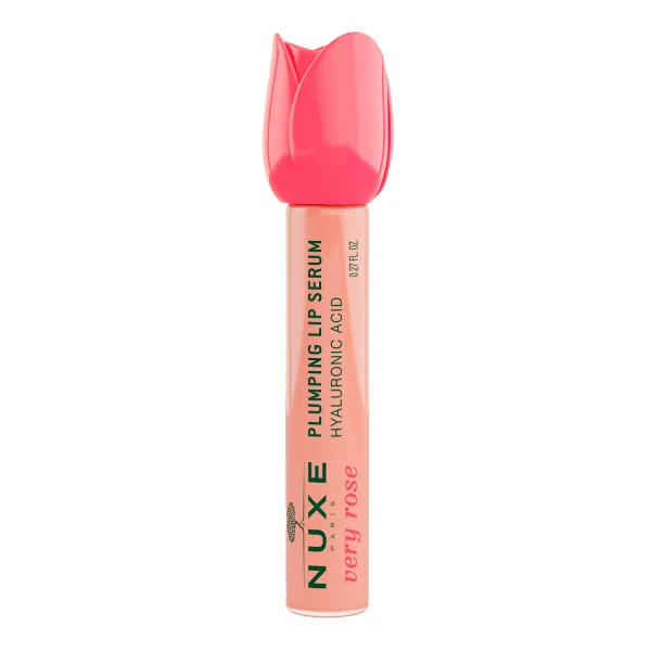 Nuxe Very Rose Sérum a lesk na rty sérum a lesk na rty pro zjemnění a zvětšení objemu 8 ml