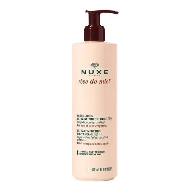 Nuxe Zklidňující tělový krém pro suchou a citlivou pokožku Reve de Miel (Comforting Body Cream) 400 ml