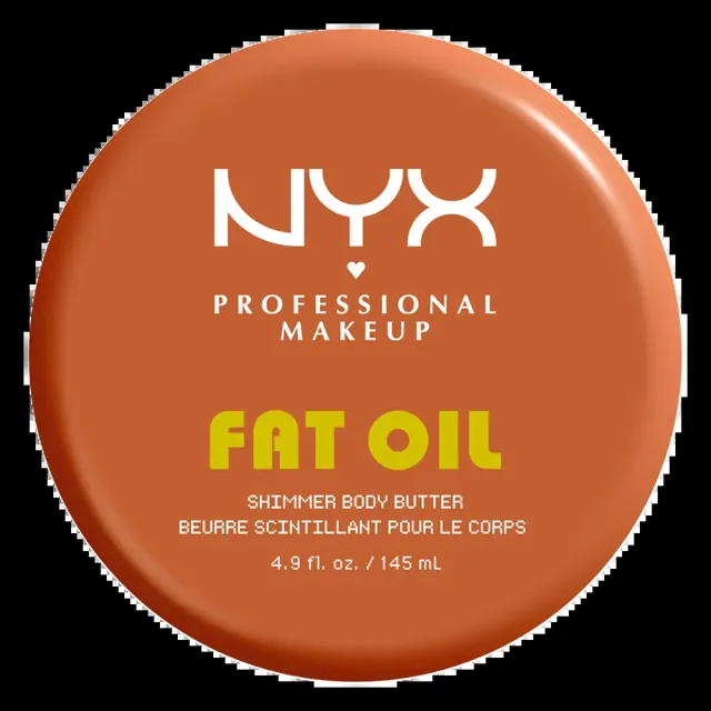 NYX Body Tělové máslo Fat Oil Caramelt Mami