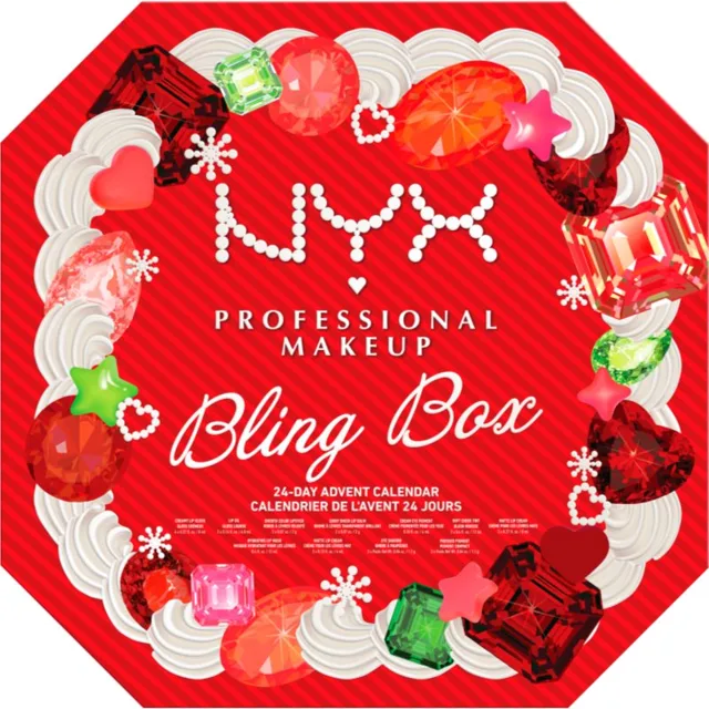 NYX Professional Makeup Bling Box Advent Calendar adventní kalendář