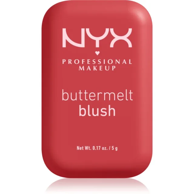 NYX Professional Makeup Buttermelt Blush pudrová tvářenka odstín Butta Than Coral 5 g