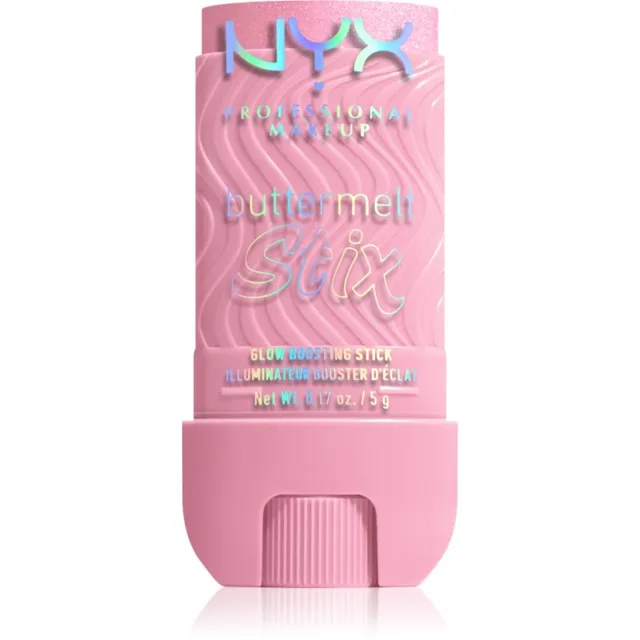 NYX Professional Makeup Buttermelt Glow Stix rozjasňující tyčinka odstín 04 My Melt Era 5 g