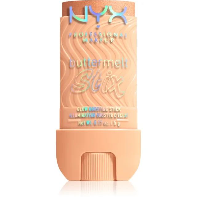 NYX Professional Makeup Buttermelt Glow Stix rozjasňující tyčinka odstín 08 Let Me Melt 5 g