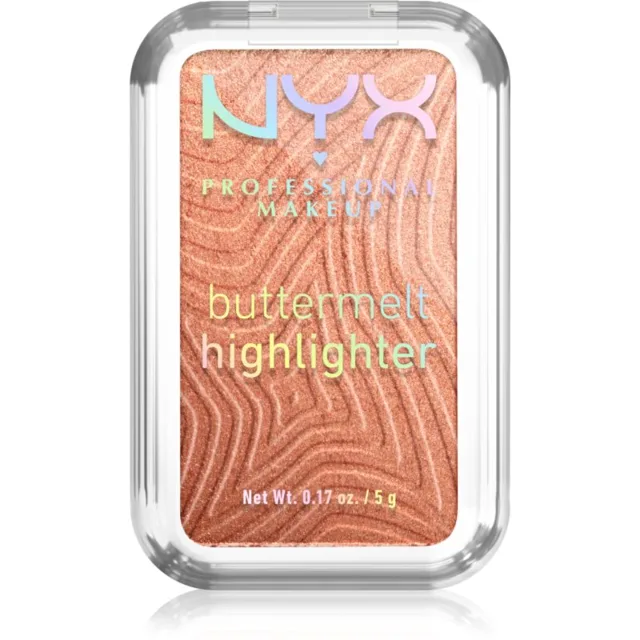 NYX Professional Makeup Buttermelt Highlighter rozjasňovač odstín butta in bronze 35 5 g