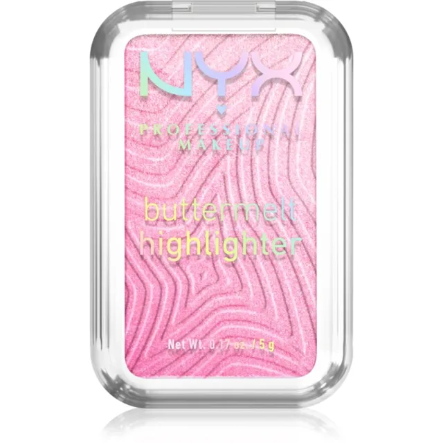 NYX Professional Makeup Buttermelt Highlighter rozjasňovač odstín u butta werk 15 5 g