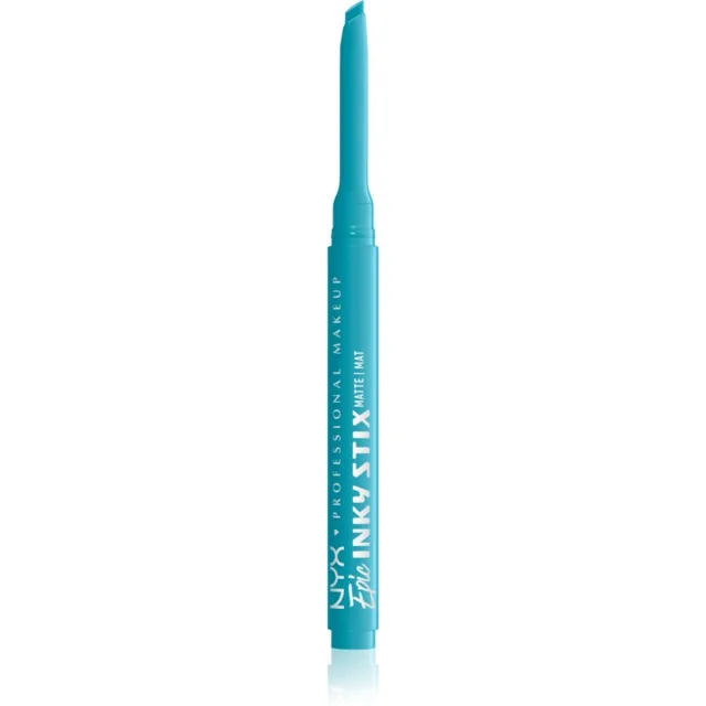 NYX Professional Makeup Epic Inky Stix gelové oční linky odstín 07 Cyber Cyan 0.1 g