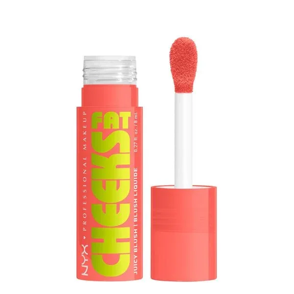 NYX Professional Makeup Fat Cheeks Juicy Blush tekutá tvářenka, 8ml