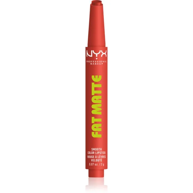 NYX Professional Makeup Fat Matte balzám na rty s matujícím efektem Coral Cuddlin' 2 g