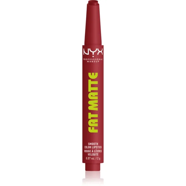 NYX Professional Makeup Fat Matte balzám na rty s matujícím efektem Mauve Cloud 2 g