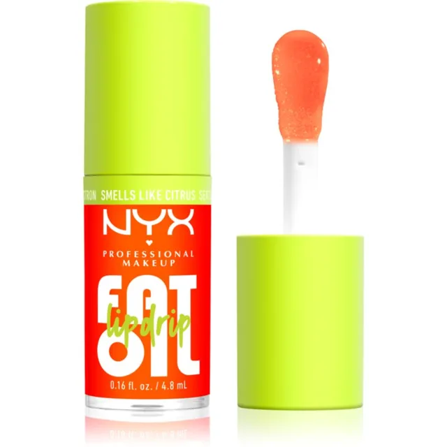NYX Professional Makeup Fat Oil Lip Drip olej na rty odstín Juicy Boo 4.8 ml