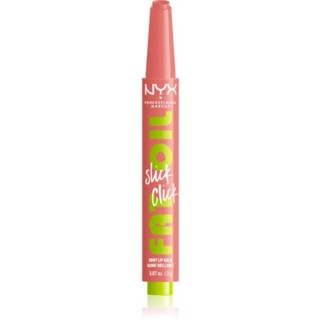 NYX Professional Makeup Fat Oil Slick Click tónovací balzám na rty odstín 15 Story Or Post 2 g