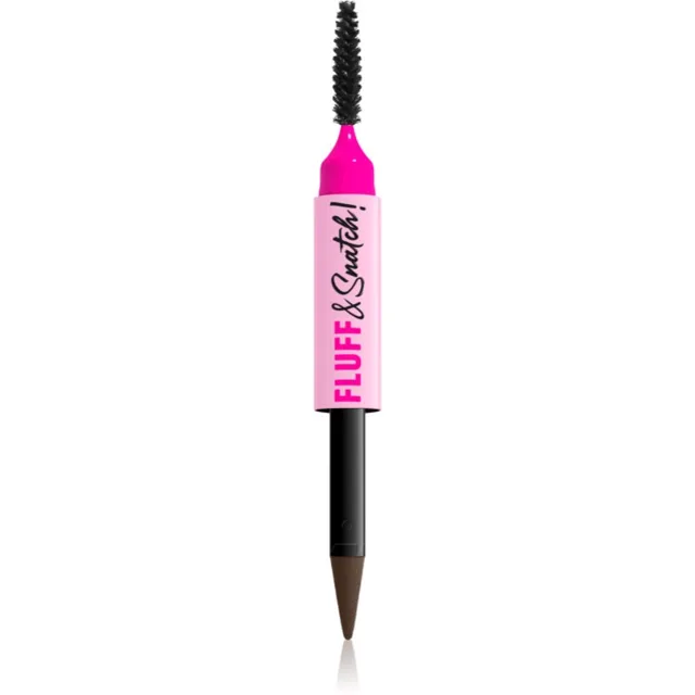 NYX Professional Makeup Fluff & Snatch tužka na obočí s pudrovým efektem odstín Espresso 1 g