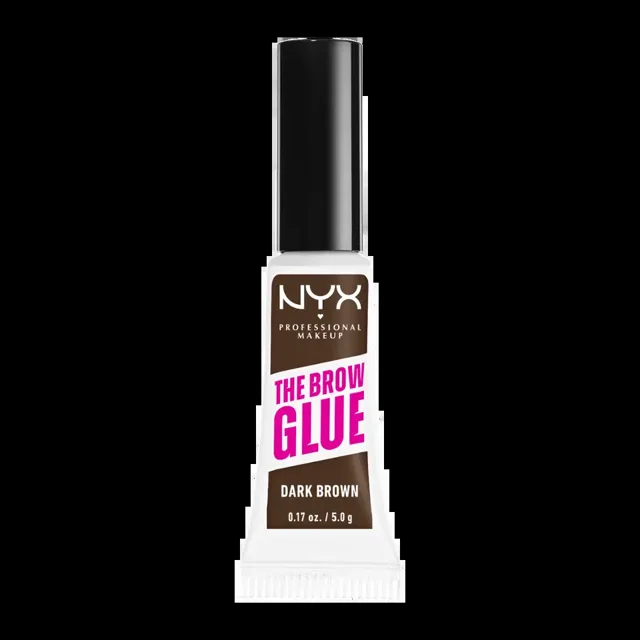 NYX Professional Makeup Gel na obočí The Brow Glue 04 Dark Brown