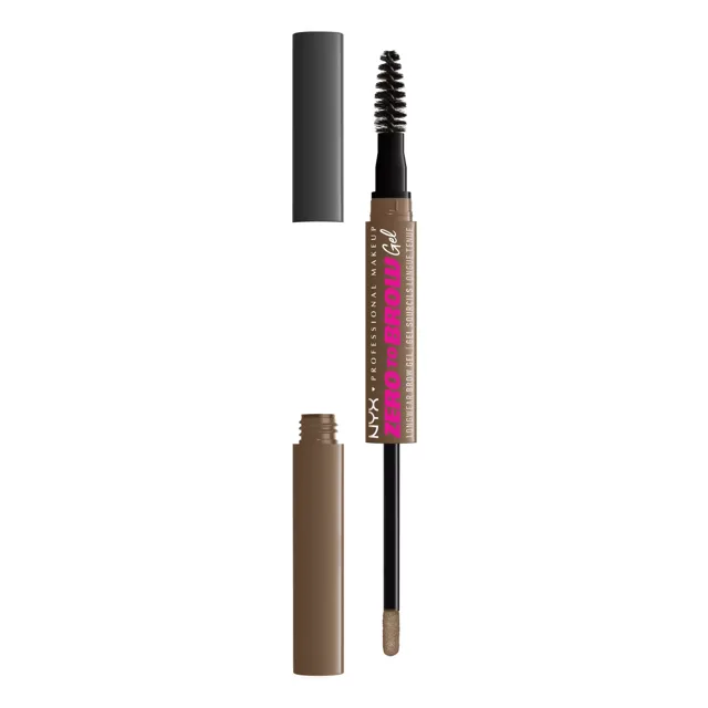 NYX Professional Makeup Gel na obočí Zero To Brow Gel 2 ml 02 Ash Blonde